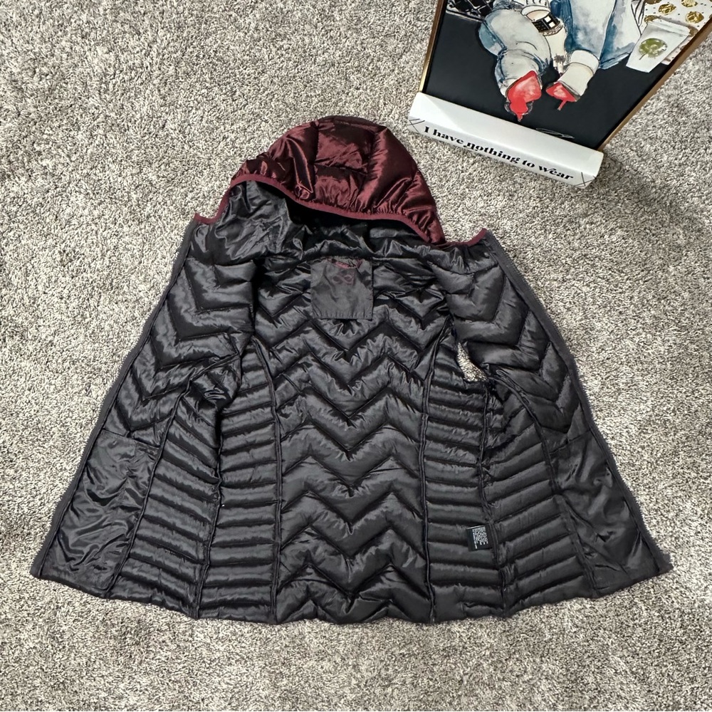 BEE BY MONT NOIR Down Hooded Puffer - Picture 3 of 11